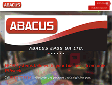 Tablet Screenshot of abacusepos.com